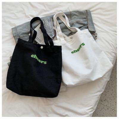 China Tote Bag Wholesale Plain Cotton White Empty Canvas Tote Bag Custom Print Logo Cheap Reusable Shopping Bags for sale