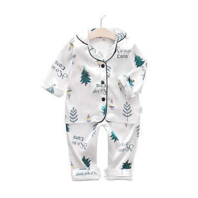 China Spring Breathable 1-4 Years Clothes Kids Clothing Sets Baby Outfits Suits Boy Pajamas Sleepwear Nightgown for sale