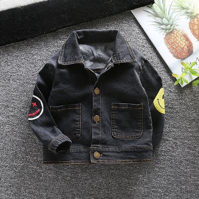 China Sustainable Baby Boy Jacket Clothes Hooded Coats Kids Boy Outerwear Denim Clothing Infant Coat for sale