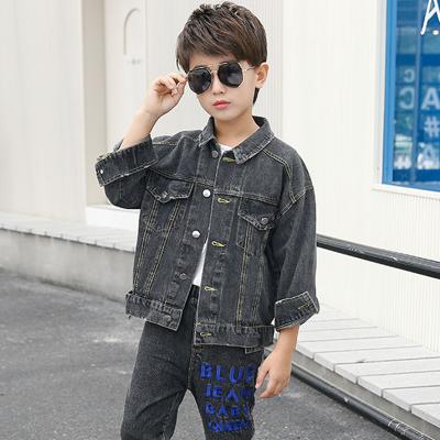 China Breathable Kids Fashion Boys Girls Jackets Casual Denim Coats Children Clothing Toddler Boy Clothes Kid Coats for sale