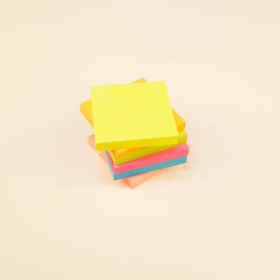 China 3 x 3 Multi Color Self Adhesive Divider Sticky Notes Chinese Custom Stationery Suppliers for sale