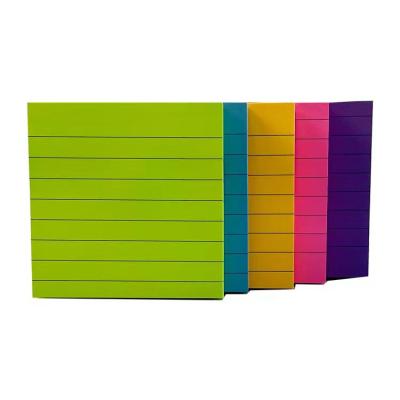 China China Manufacturer Self Adhesive Line Printed 3 x 4 Sheet Size 100 Sticky Notes for sale