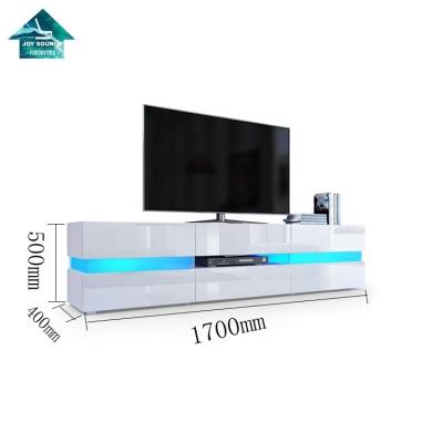 China 2021 Modern Living Room MDF (Others New Design) Adjustable Wood Led TV Stand for sale