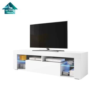 China (Others)Adjustable Modern High Gloss Wood LCD TV Stand Living Room Furniture New Designs for sale