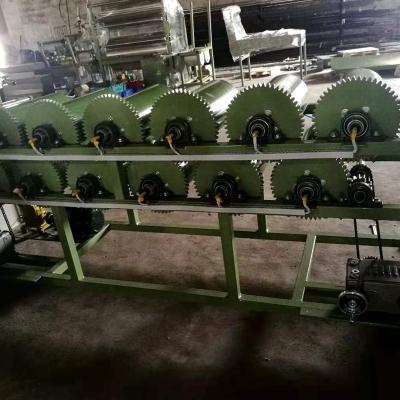 China Warp starching and ironing machine for ribbon&webbing, elastic stripe, lace etc. of China Tellsing Textile Machinery Factory for sale