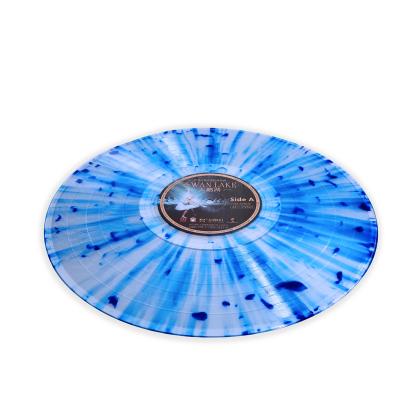 China Transparent Splatter Vinyl Records Pressing Vinyl Manufacturer Vinyl Record Jacket LP Record Pressing 7