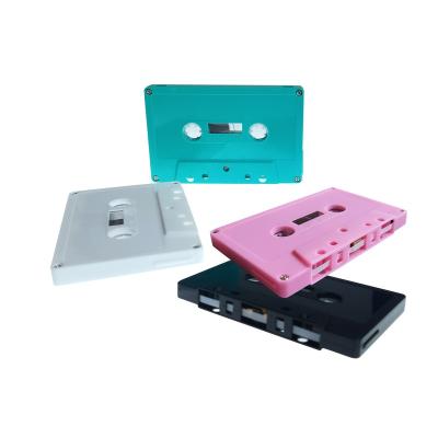 China blank tapes and cassettes colored cassette tape recorder 60 min transparent tapes for sale C-30 for sale