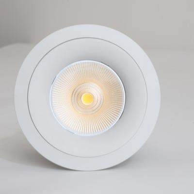 China Modern high lumen 10 watt downlight ceiling mounted spotlights 10w 18w 24w adjustable indoor led spotlight for concrete ceiling for sale