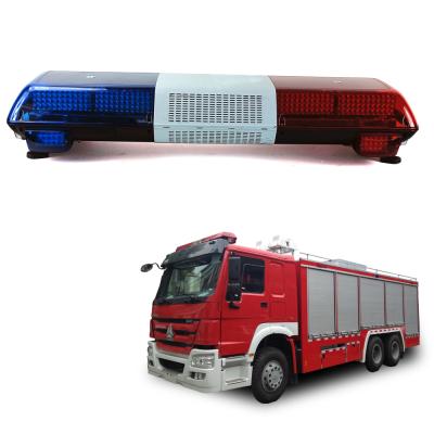 China Aluminum and Amber PC DC12V 24V Ambulance Police Advisor Vehicles Car LED Emergency Warning LED Strobe Light Bars for sale