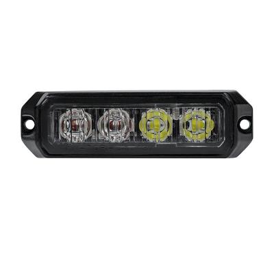 China PC Coated Led Light Bars Mini 12W Led Strobe Light Real Flashing Led Lamp for sale