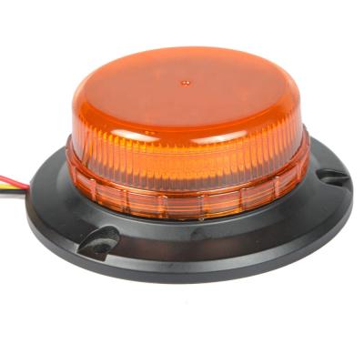 China Light Emergency 3 Bolt Base and Aluminum Lens R65 R10 SAE Amber Strobe Light Mining Beacon PC Warning LED Car Light Truck Police for sale