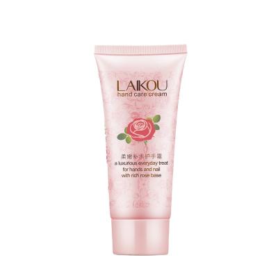 China Moisturize Hot-Wholesale Pink Rose Moisturizing Anti-chapping, Whitening, Moisturizing, Soft Hand Cream 60g for sale