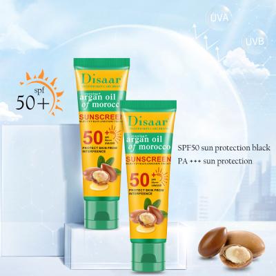 China Sunscreen Guangzhou Factory Wholesale UVA / UVB Sun Use For All Type Sunscreen Skin Cream for sale