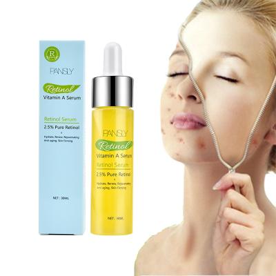 China Prefect Anti Aging Pure Facial Anti Wrinkle Serum Moisturizing Cream Private Label 2.5% Retinol Price Skin Care Retinol Serum for sale