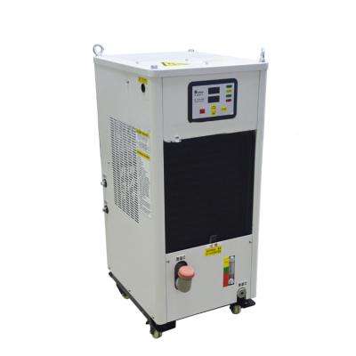 China Industrial Cooling Solutions CNC 2kw 3ph 380v Inverter Oil Cooling Circulation Chiller with LCD Display for sale