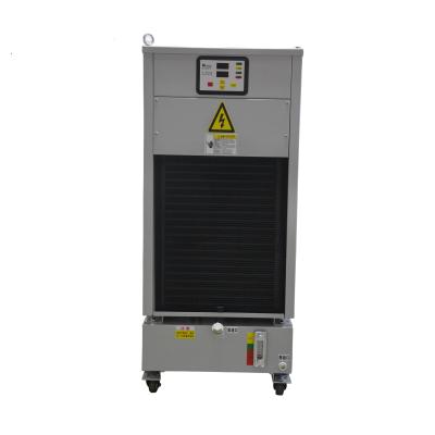 China Industrial Cooling Solutions Refrigeration Oil Cooling Industrial Cooler Refrigerator with Oil Tank 22~35 Degree Temperature Control for CNC Machine Tools for sale