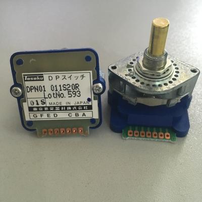 China original tosoku digital band switch DPP DPN01h 01N 02s 03j 01L code 2East coding rotary knob switch shaft selector 01H/01J/01N/01S/01L for sale