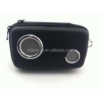 China Portable PU Bag PU Cover Amplifier Outdoor Easy Carrying Sound Box Built In 3.5mm Jack for sale