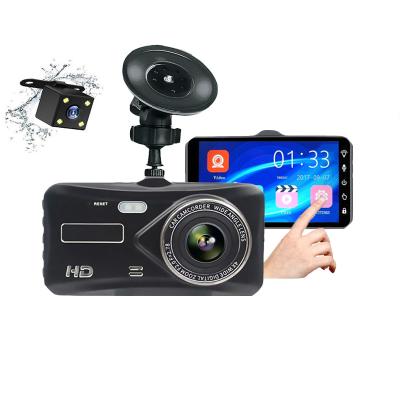 China Whole Car Bluetooth Sale Car Black Box Lens IPS Touch Screen HD Dual Camera Front and Rear Cam Dash Car DVR Car Camera DVR for sale