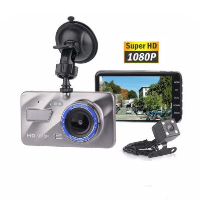 China Popular Car Lens Bluetooth Dual 4 Inch IPS Touch Screen HD Dash Cam Camera Front And Rear Cam DVR Car Camera Dash Cam for sale