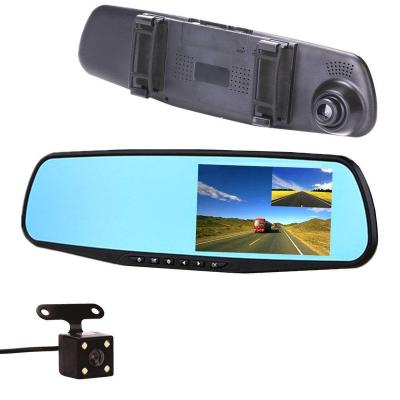 China Motion Detect Newest Car Camera Recorder Dash Cam Gps Driving Video Mirror Dashcam Double Dvr 1080P Fhd Vehicle Black Box for sale