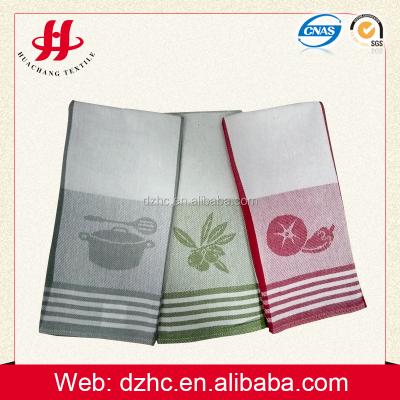 China QUICK DRY 100% Cotton Jacquard Weave Tea Towels China Supplier for sale