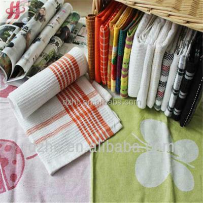 China Wholesale 100% Cotton Tea Towel Souvenir Cotton Kitchen Dish Towel QUICK DRY for sale