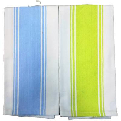 China Thick Cotton Stripe Kitchen Towels Disposable Amazom Factory Directly Shipped for sale