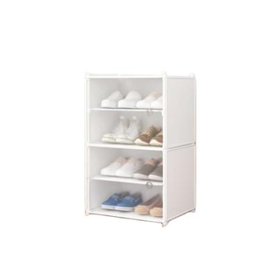 China Factory Supply Adjustable High Quality Goods (Others) Using Various Plastic Shoe Rack Organizer for sale