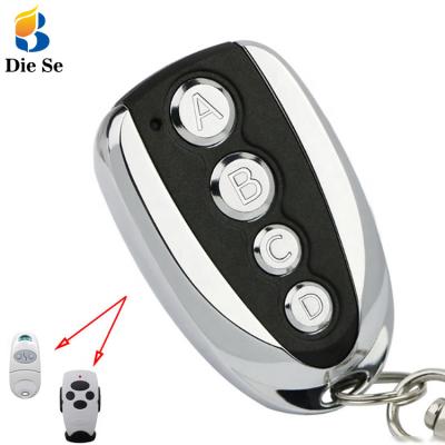 China Metal 4 Button Copy Garage Door 433.92 Universal Remote Control Garage Door Wireless Code Remote Control for sale