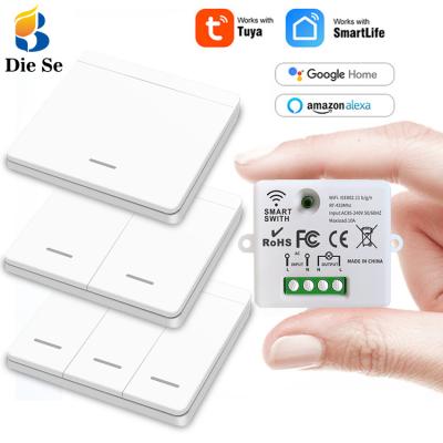 China Tuya Life WiFi Lamp Switch or Smart Breaker Smart Universal Timer Radio Remote Control Smart Home Automation for sale