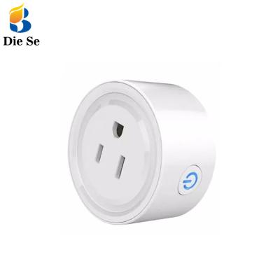 China US Tuya Smart Home Electric Wireless APP Control Mini Socket 16A 220v Smart WiFi Phone Remote Socket for sale