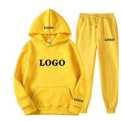 China High Quality Anti-Wrinkle Clothing Sweatshirt Tracksuit Sweatpants And Hoodie Autumn Women Men Clothes 2 Piece Set for sale