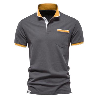 China Wholesale Custom 100% Custom Logo Design Plain Blank Mens Polo Shirts Anti-wrinkle High Quality Cotton for sale