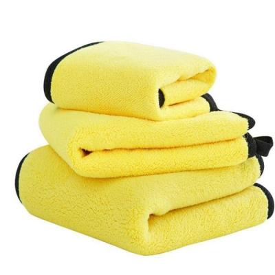 China Child-Proof Water Absorption Micro Fiber Towel for Car Cleaning for sale