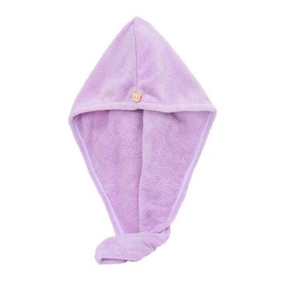 China Child-Proof Serviceable Microfiber Hair Dry Shower Turban Towel For Women for sale