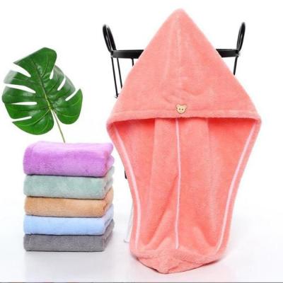 China Child-Proof Extra fluffy large turban waffle drying original microfiber hair twist towel weave wrap microfiber hair towel for sale