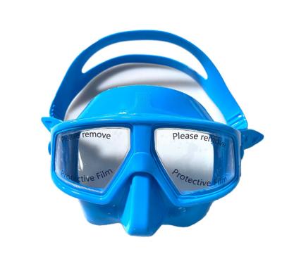 China 2021 Black Blue Pearfishing Mask Scuba Diving Mask Transparent Snorkeling Swimming Mask Anti-slip for sale