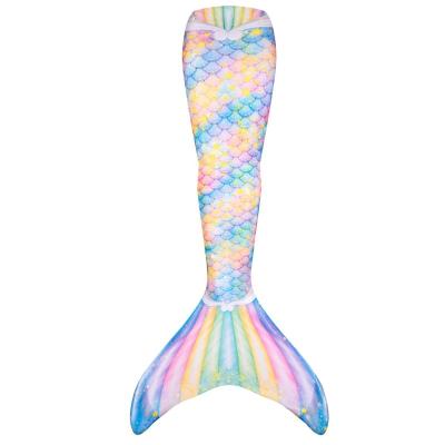 China Hot Selling Spandex Kids And Tail Adult Monofin Mermaid Beach Wear Swimwear Swimsuit for sale