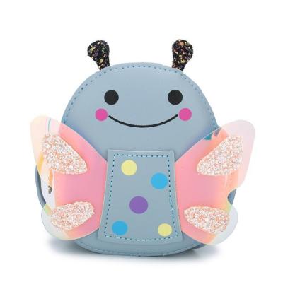 China High Quality Cute Bee Girls Clip Bling Sequins Sparkle Cross - Body Shoulder Bag Handbag Gift For Kids for sale