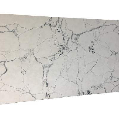 China Modern Hot Sale Large Quartz Slab For Countertop Quarzt Table Top for sale