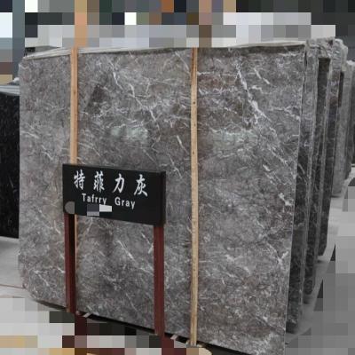 China italian classic natural stone pietra sunny tafrry gray marmo with white veins gray marble for floor tiles slab polished price SSSX for sale