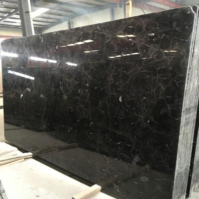 China China Factory Supplier Door Sill Natural Black Polished Brown Brown Emperador Dark Marble For Countertop Slab Tile Price SSSX for sale