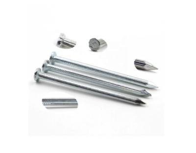 China Low Price Flat Dipped Galvanized / Zinc Plating Steel Hardware Concrete Nails for sale