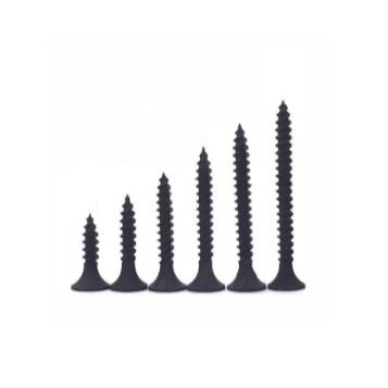 China 3.5*40mm Flat Carbon Steel Gray Phosphated Bugle Head Drywall Screw for sale