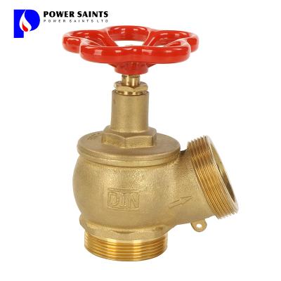 China Fire Fighting Emergency Rescue 1 Inch Fire Extinguisher Accessories Ball Valve With Handle Steel Suit For Fire Hose Reel for sale