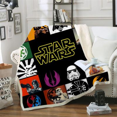 China Wholesale Starwars HEATER plush blankets soft warm blanket for winter for sale