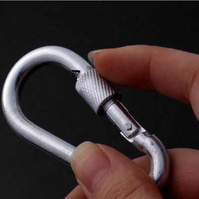 China Climbing Carabiner Squash Unisex Type Outdoor Sports Lock Buckle Factory Direct Sales Safety High Quality Buckle for sale