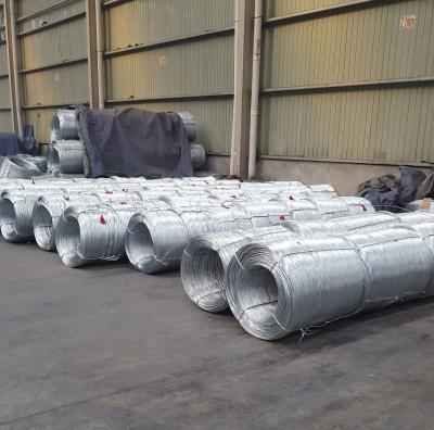 China alambre galvanizado Caliente-sumergido del hierro para tejer la caja de Gabion, cerca de la alambrada en venta