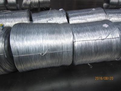 China Alambre galvanizado del hierro del acero con poco carbono, alambre galvanizado sumergido caliente en venta